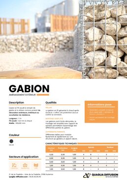 Casier en fil soudé | Gabions