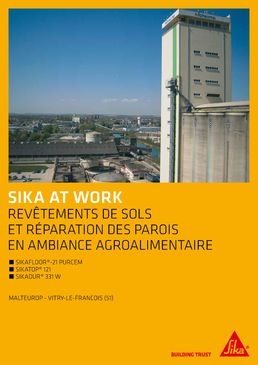 Sol coulé antidérapant pour locaux industriels à trafic intense | SikaFloor Purcem