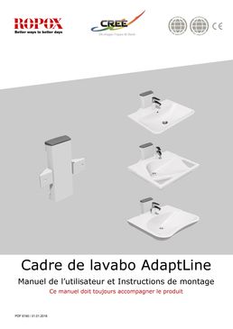 Cadre réglable manuel | Adaptline