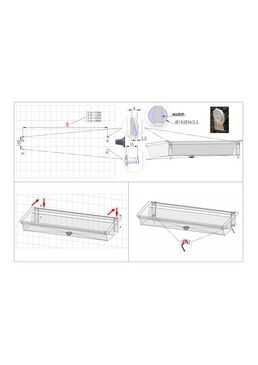 Lavabo collectif mural en acier inoxydable | INTER-5