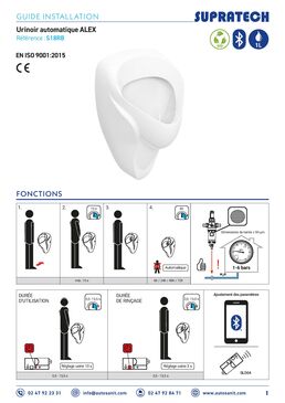Urinoir automatique ALEX