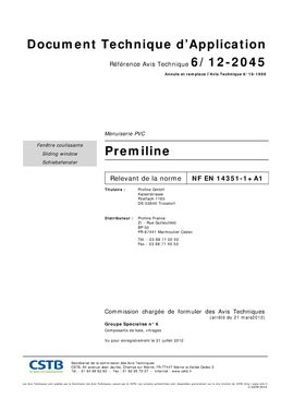 Coulissant à profilés PVC multichambre haute performance thermique | PremiLine