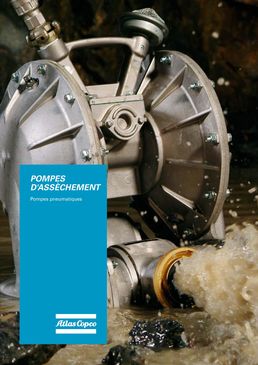 Pompes immergées pneumatiques d’assèchement | Pompes DIP et DOP