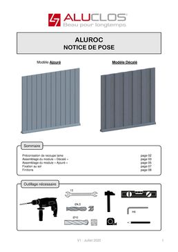 Palissade décalée ou ajourée | ALUROC