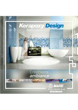 Mortier epoxy décoratif antiacide pour jointoiements de classe RG | Kerapoxy Design