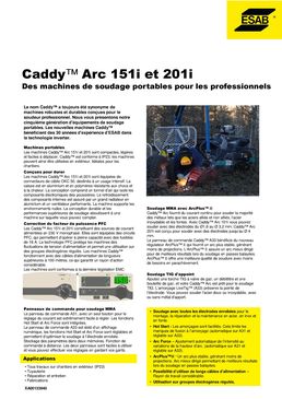 Onduleur portable à usage professionnel pour souder | CaddyArc 151i A31