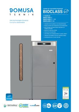 Chaudière Biomasse à granulés de bois connectable | BIOCLASS iC