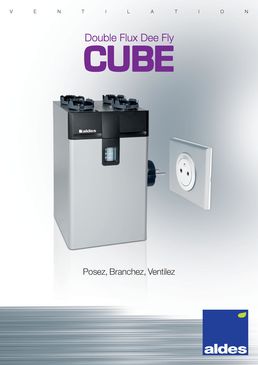 Ventilation double flux avec échangeur | DF Cube micro-watt