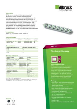 Membrane d'étanchéité à l'air extrudable et polyvalente | SP925