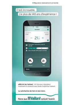 Régulateur connecté pour le pilotage à distance du chauffage et de d'ECS | eRELAX