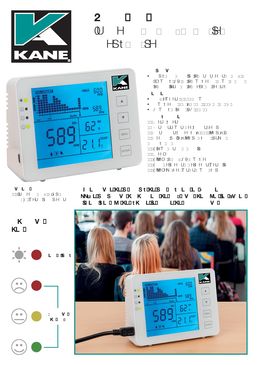 Détecteur de CO2 - KANE CO2