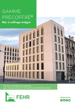 Mur à coffrage intégré | Précoffré ARCHITECTURAL