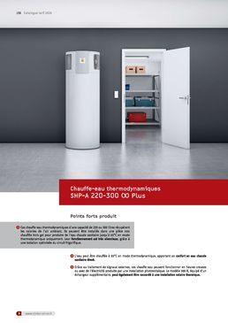 Chauffe-eau thermodynamiques | SHP-F Premium de 220 à 300 litres