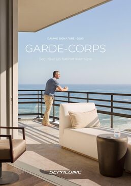 Garde-corps à sécurité optimisée | Garde-corps 5500