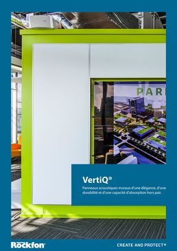 Rockfon® VertiQ® | Panneau mural à haute absorption acoustique