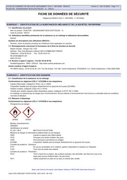 Dégraissant prêt à l’emploi pour bois exotique usage intérieur et extérieur | PLASTOR 