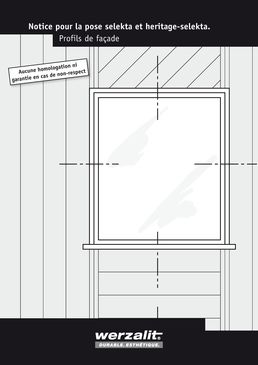 Profil de façade en bois certifié Pefc | Bardage Heritage-Selekta