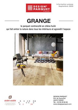 Parquet contrecollé en 3 largeurs de lames essence chêne finition huilée | Grange