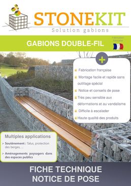 Gabions extra forts en panneaux treillis soudés | Gabions extra forts