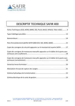 Portes relevantes automatiques pour usage intense | S400 & S424