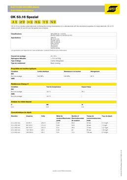 Electrodes rutiles Spezial | OK 53.16