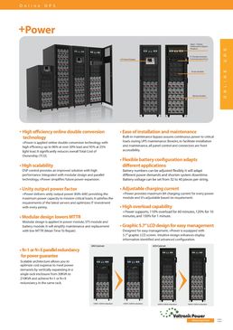 Onduleur électrique FSP | Mplus 30-300kVA 