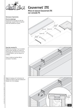 Système de couvertine en aluminium | Couvernet ITE