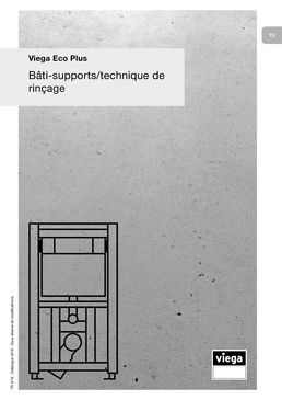 Bâti-support pour pose de WC en angle | Eco Plus