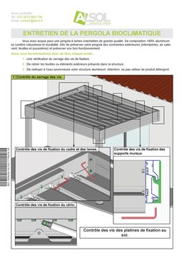 Pergola bioclimatique autoportée | Lounge 