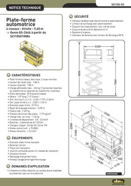 Plate-forme automotrice électrique | SCI10S