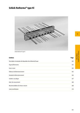 Rupteur de pont thermique pour balcons | Rutherma Ki