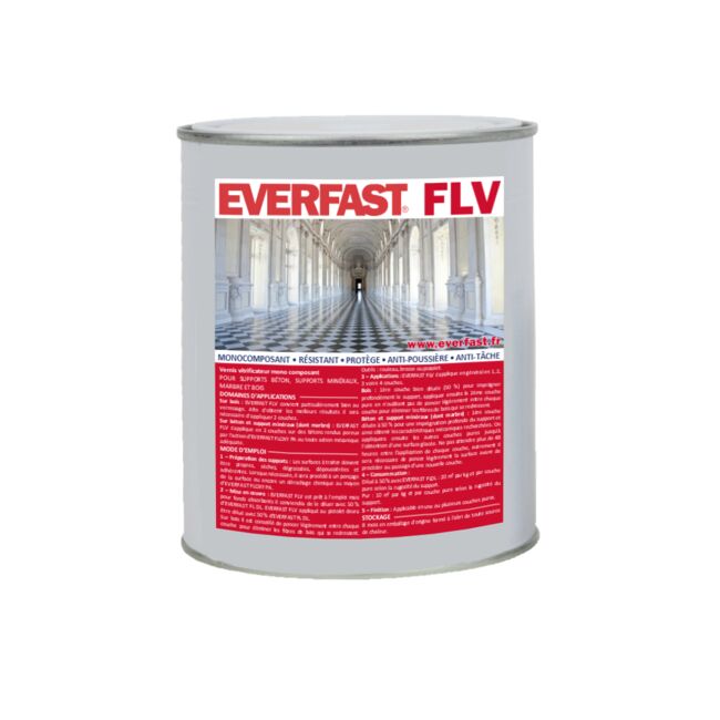 Vernis vitrificateur mono-composant pour béton, bois et autres supports | EVERFAST FLV