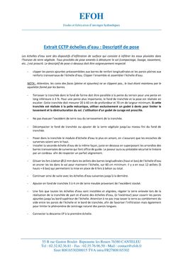 Kits pour infiltration pluviale sur terrain/parcelle | EFOH 