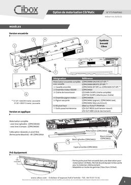 Ouvre-porte automatique  | CIB’MATIC