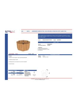 JARDINIERE FLORIM 320L