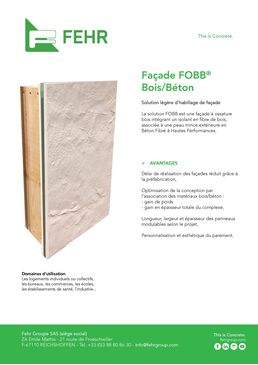 Façade Bois/Béton | FOBB