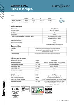 Revêtement de sols stratifié I Ocean +