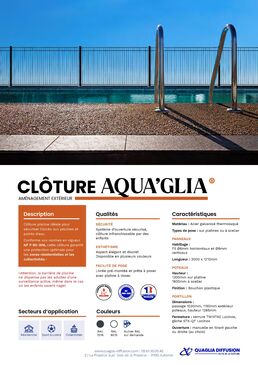 Clôture piscine | Aqua'glia