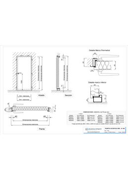 Porte acoustique métallique | RS3