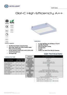 Luminaire Led avec gestion thermique pour plusieurs types de projets | OLOT C