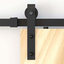 Ferrure de porte coulissante bois Quadrat 1 - Design-Mat