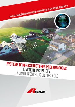 Système d'infrastructures préfabriquées en limite de propriété | SIP LP