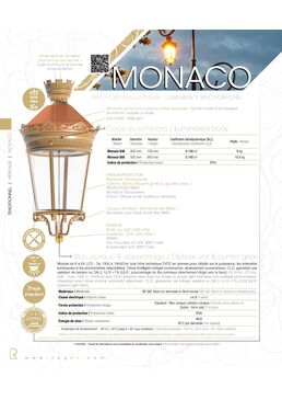 Luminaire circulaire aux lignes traditionnelles - MONACO | RAGNI