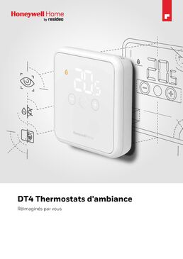 Thermostats d’ambiance pour contrôle de la température ambiante | DT4/DT4R/DT4M