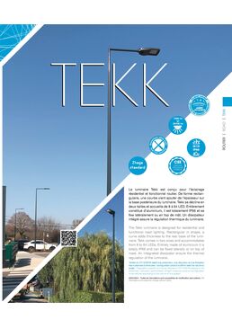 Luminaire LED fonctionnel pour éclairage routier - TEKK | RAGNI