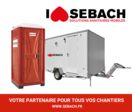 Sanitaire autonome et Base vie mobile 