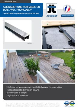 Lambourdes aluminium | PROFILDECK de JOUPLAST