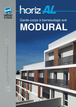 Garde-corps à barreaudage axé | MODURAL