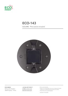 Plot lumineux routier solaire | ECO-143