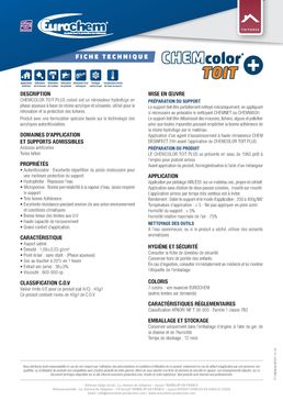 Rénovateur hydrofuge pour toitures | ChemColor Toit+